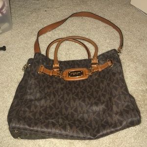 MK large monogram purse